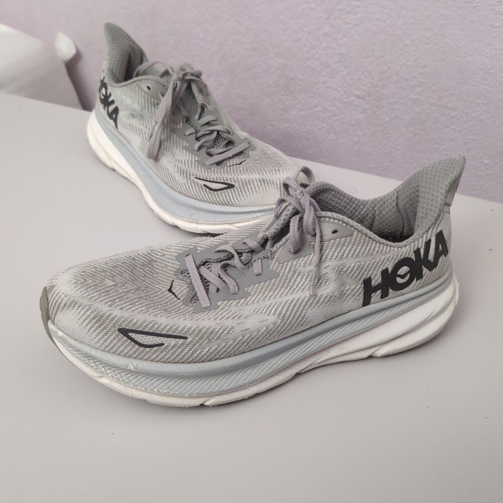 Hoka One One Clifton 9 Shoe Men’s Size 12.5 Running Sneakers Hoka